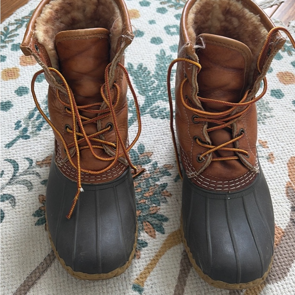 Insulated L.L. Bean Duck Boots